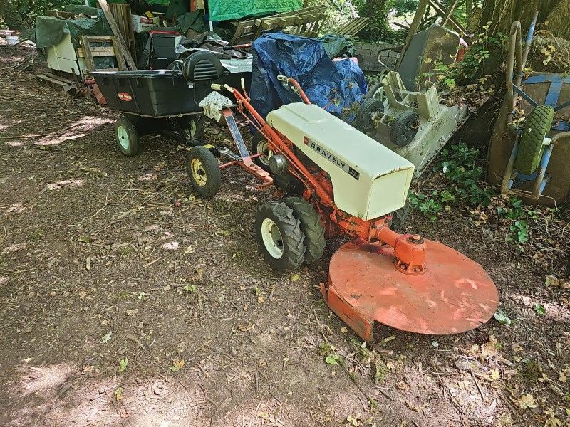 Gravely rush hog.I also has the rotor Taylor to go with it.And a little trailer,All Products : American Fashion Style Bags On Sale