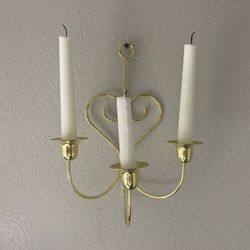 Gold Candle Holder