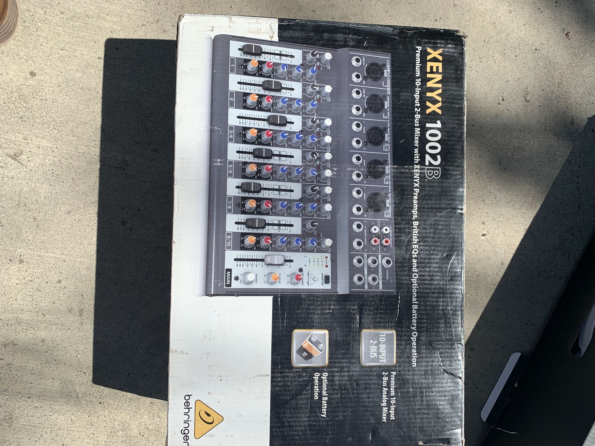 Behringer mixer XENYX 1002B