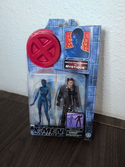 Toy Biz Marvel X-Men The Movie Mystique with Wolverine