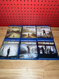 The Walking Dead blu-ray lot