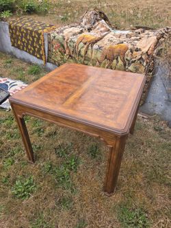 Vintage solid wood table