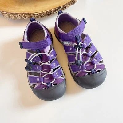 Keen Purples Water Resistant Sandals shoes little toddler kids childrens size 9 Flats