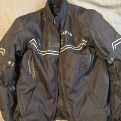 Motorcycle Jacket, Armored Textile Medium 
