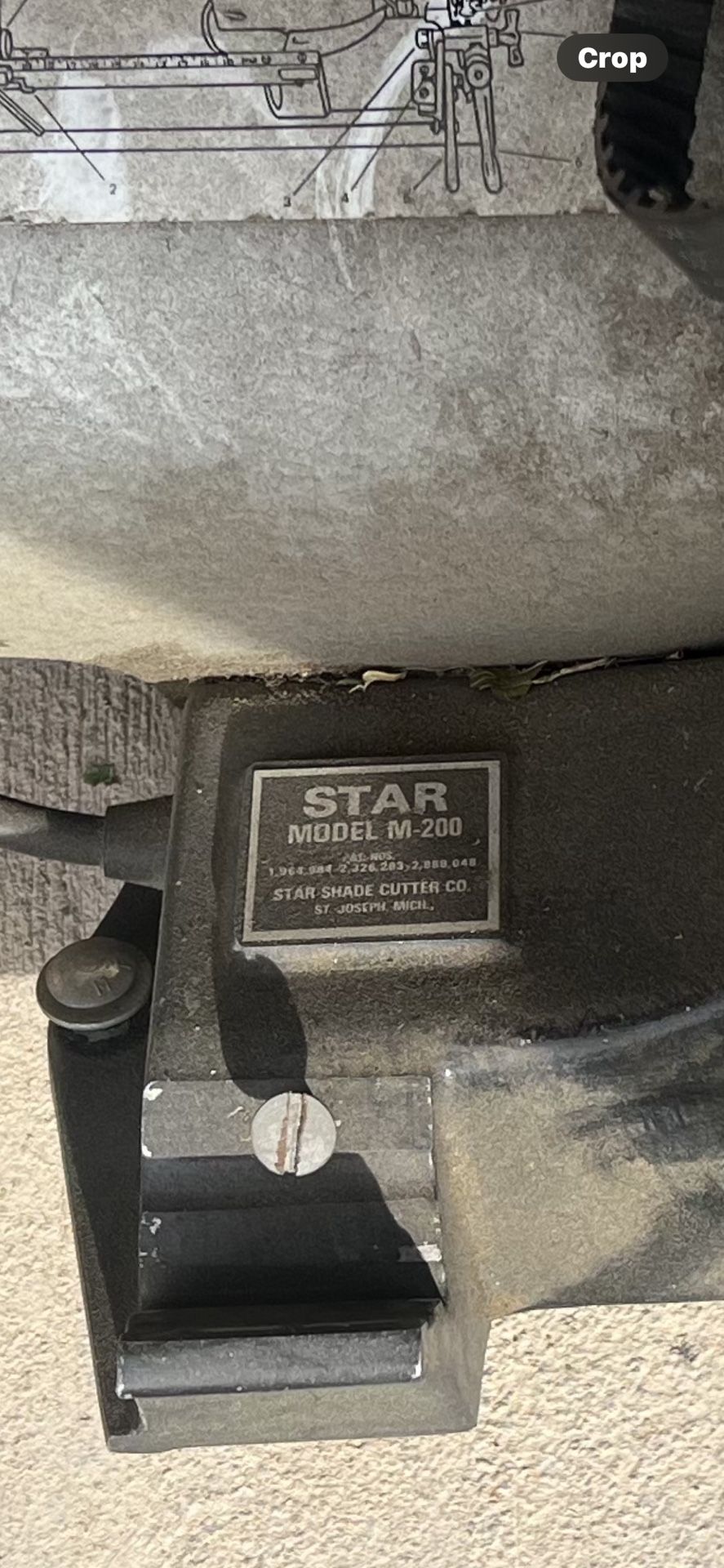 Star Model M-200 Blind Cutter