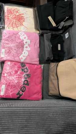 Sp5der & Essentials Hoodie Lot