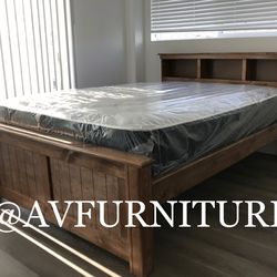 Queen Bed and Mattress