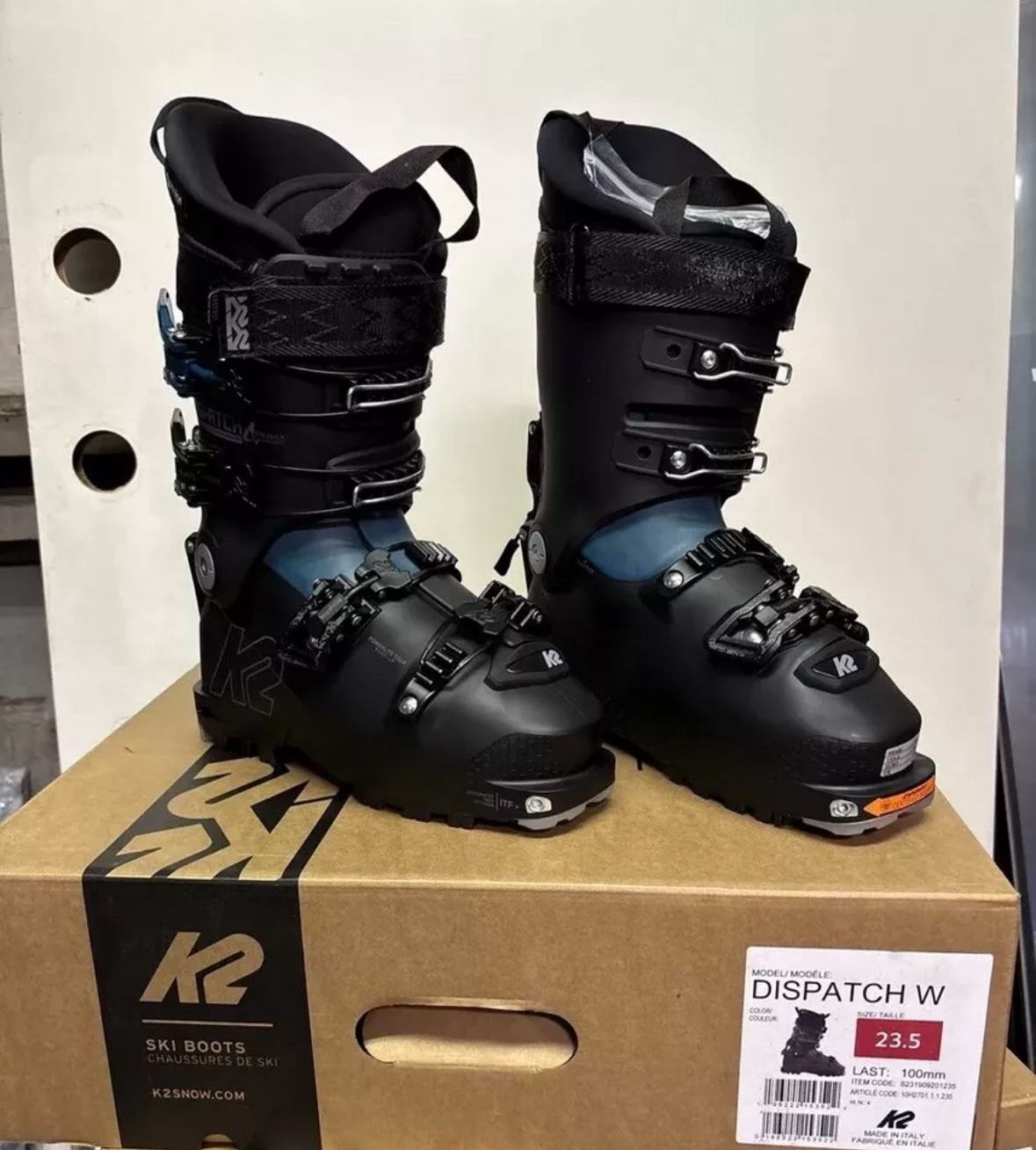 K2 Dispatch Ski Boot Women’s 23.5 NIB