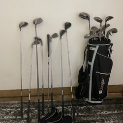 Golf Club Set And Bag- Right Handed Set