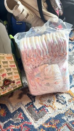 Size 6 Huggies diapers free