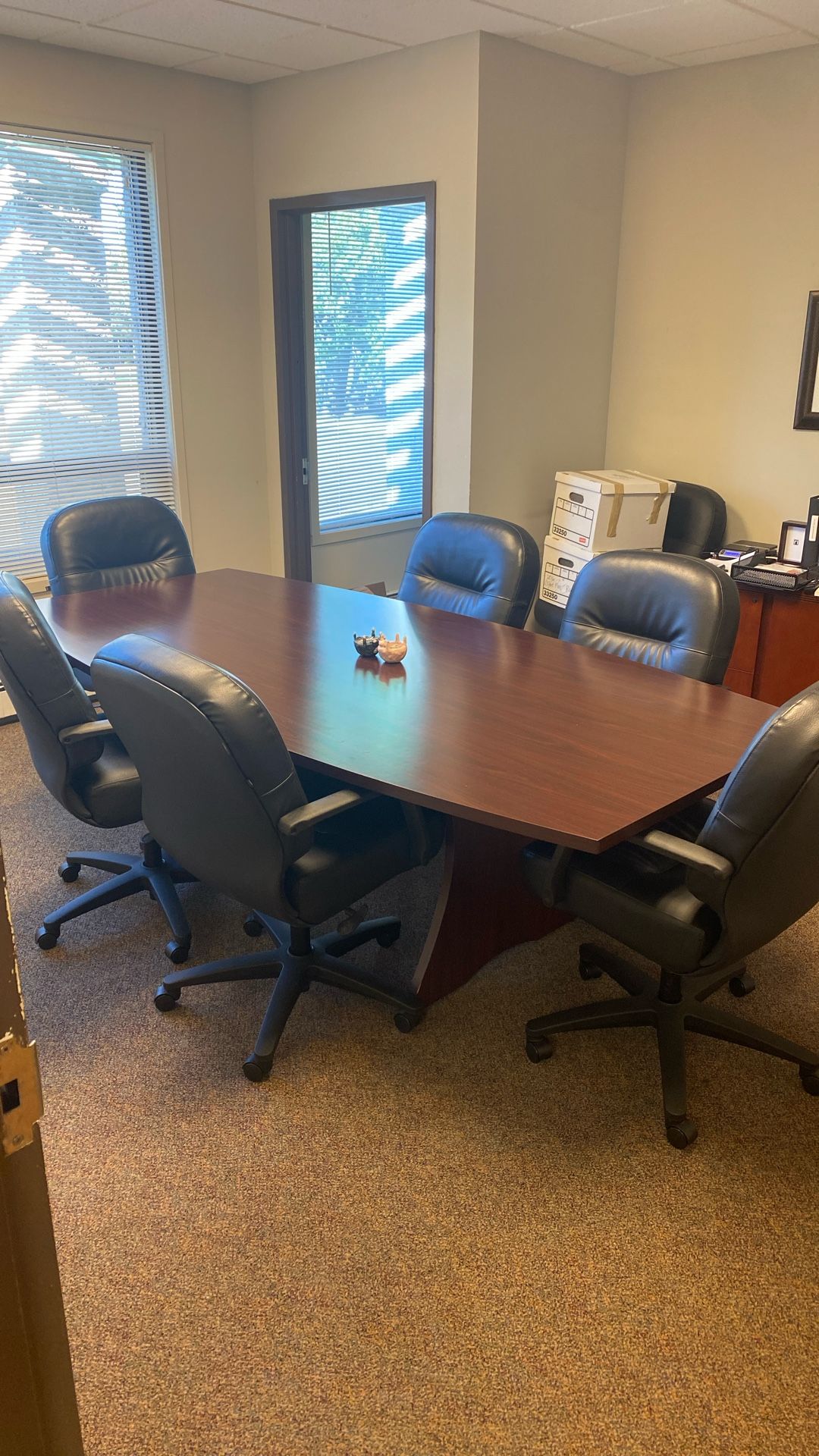Conference Table And 6 Chairs