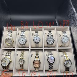 Genuine Ladies Bulova Watches All Working $50 and up