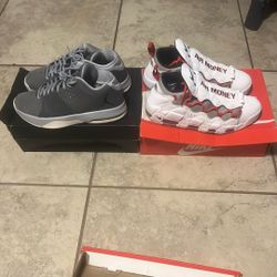 Air Nike. And Grey Jordan’s 