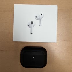 Apple AirPods Pro 3 (Latest Version) with ESR Black Case - Like New Condition