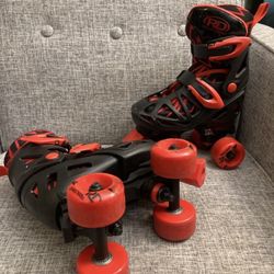 Rollerblades Kids Adjustable Size 12-2, Fit Shoe Size 12, 13, 1, 2