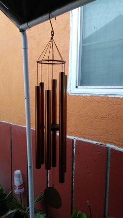 Wind chime bronze pipes