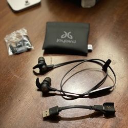 Jaybird wireless earbuds.