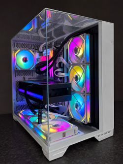 Custom White Gaming PC — RTX 5080 Astral / Core Ultra 7 / 32GB DDR5 / 7TB SSD