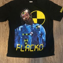 A$AP ROCKY x AWGE x Nubian Flacko Rap T-Shirt Size L