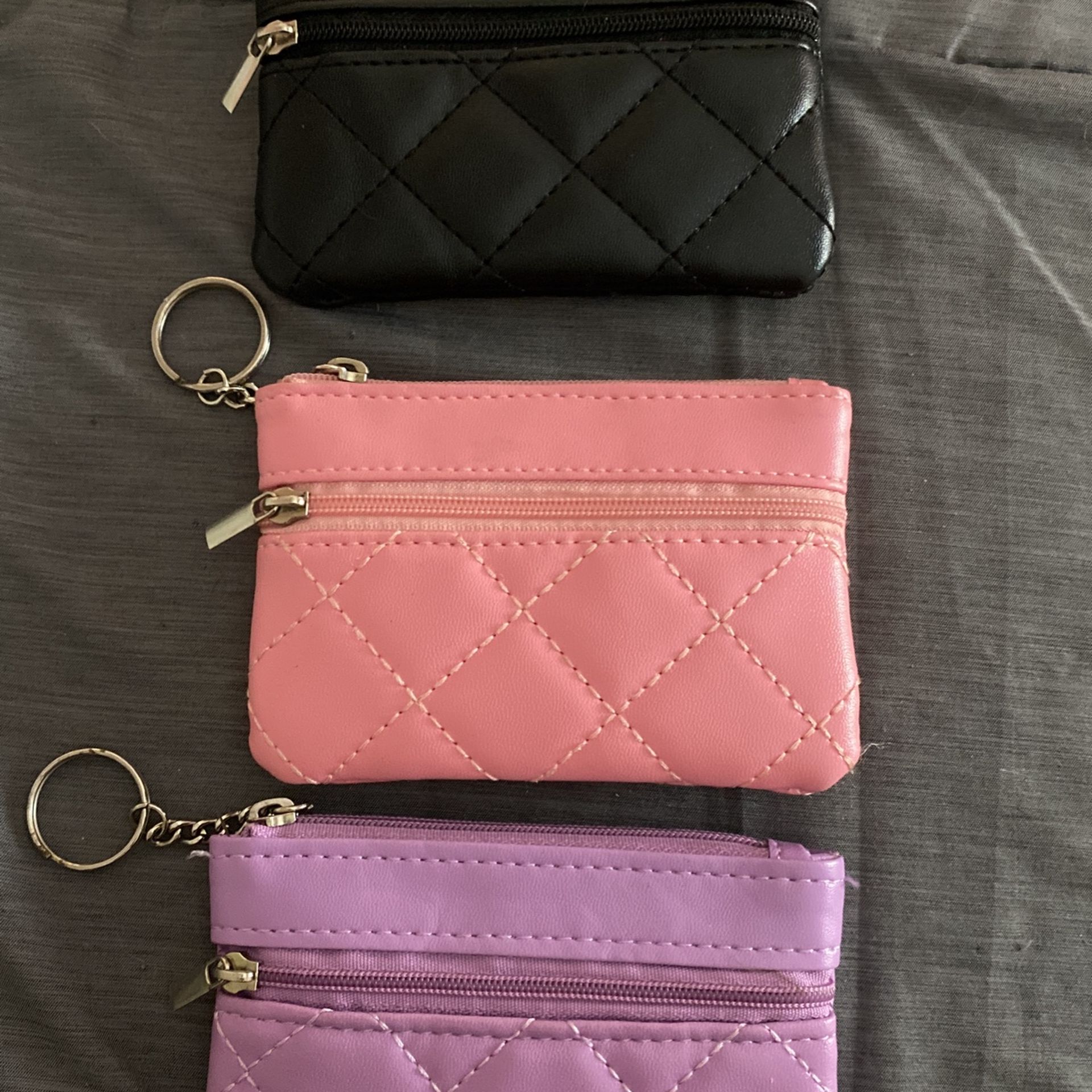 Coin Purse /ID Cards Keychain Wallets