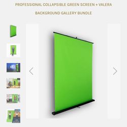 Green screen 92inchs.