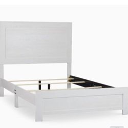 FULL SIZE BED AND BOX SPRING (mattress not Included)