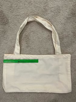 24”x12.5”x8.75” Beige Jumbo Beach Tote Bag