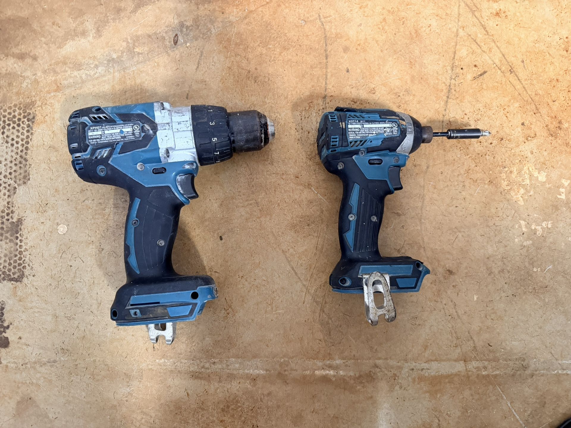 Makita Drill And Impact Set