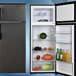 Refrigeradores Nuevos Sellados En Su Caja 21.65” Pulgadas De Ancho 56” Pulgadas De Altura( Colores:Gris, Negro, Blanco)