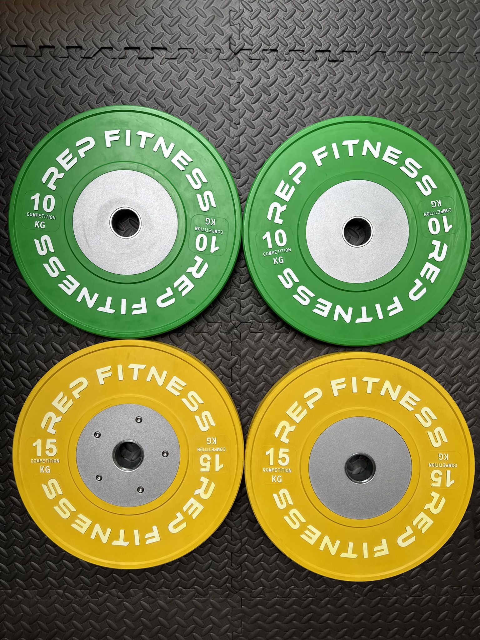 Rep Fitness Competition Bumper Plates