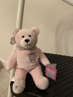 New Pink Baptism Bear