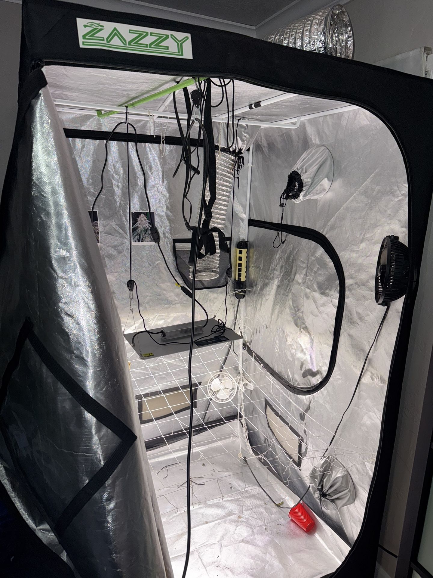 Grow Tent/grow Light/ 6in Inline Fan