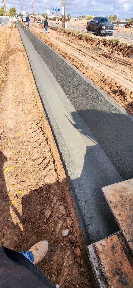 Flood Irrigation Ditch