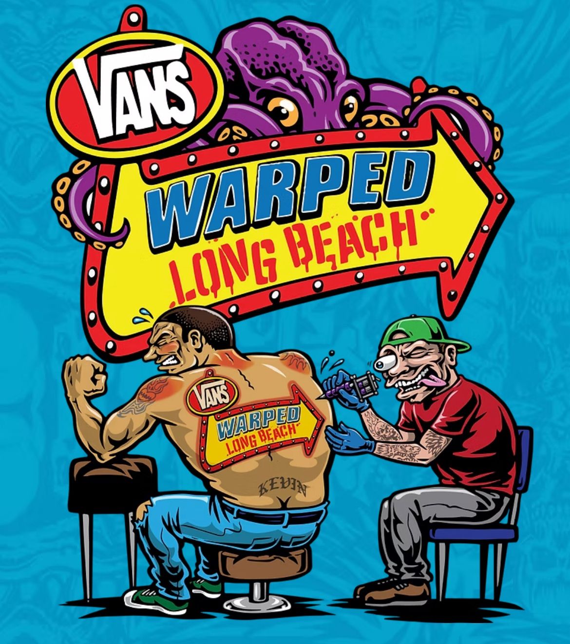 WARPED TOUR LONG BEACH 2 DAY GA PASSES