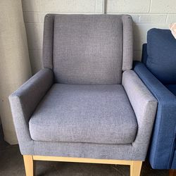 Chair light Grey Blue