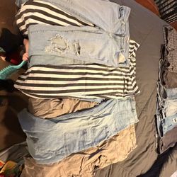 Huge Lot Of Jeans Size 14/16