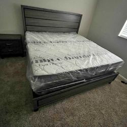New King Size Pillow Top Mattress 