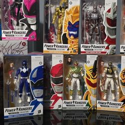 Bundle Of 10 Power Rangers Lightning Collection Action Figures