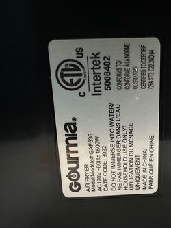 Gourmia Air Fryer GAF536