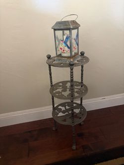 3-Tier Cast Iron Plant Stand