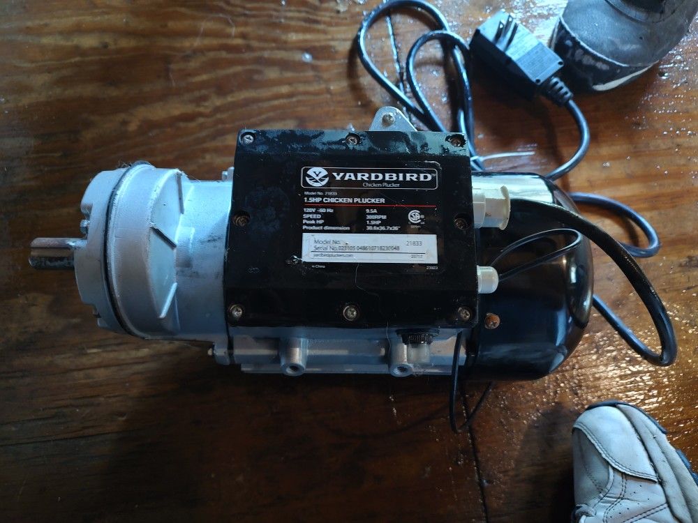 Yardbird Chicken Plucker Motor