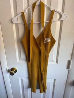 Set Nike Ribbed Knit Romper