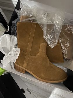 Brown Boots Size 8W