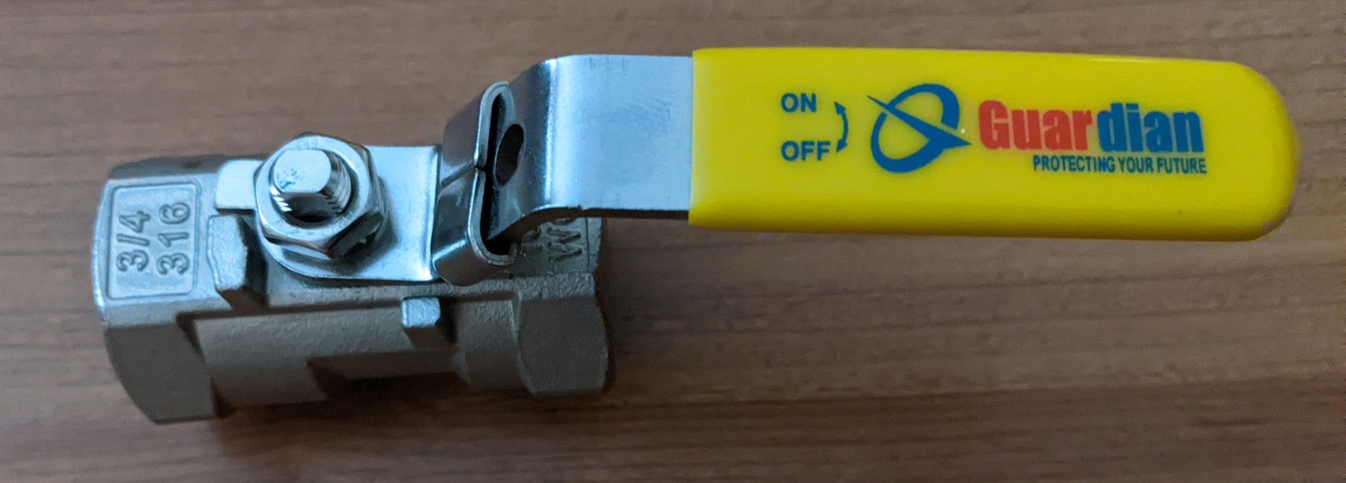 3/4" inch 316 Stainless Two Way Plumbing Ball Water Plumbing Valve