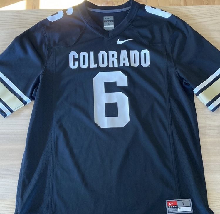 Nike CU Buffs jersey L