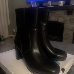  Aqua College Women's Hadi Waterproof Dress Booties Size 10 