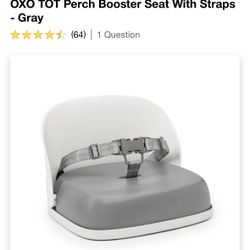 Foldable Booster Seat For Dining Stool Or Chair