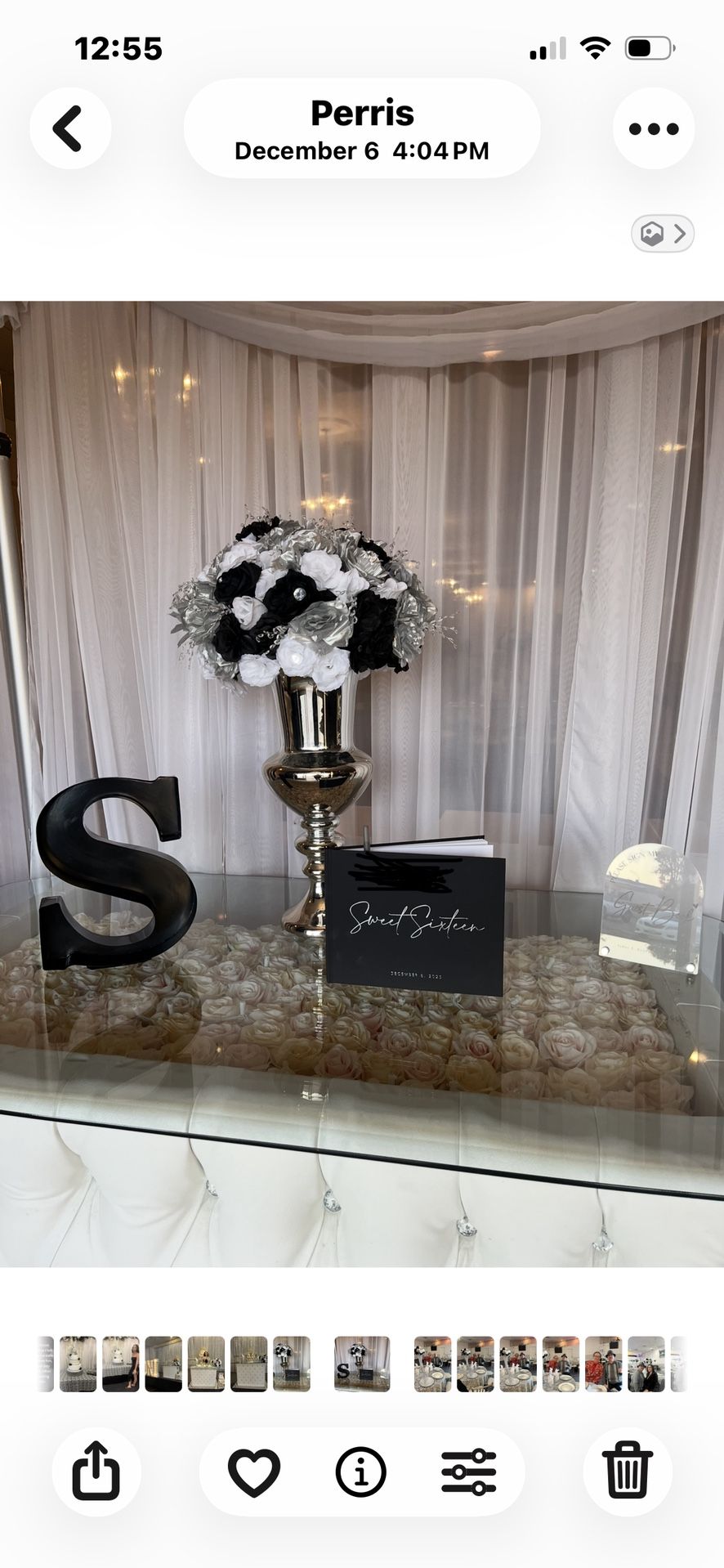 17 artificial centerpieces