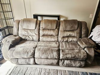 Manual Recliner Couch