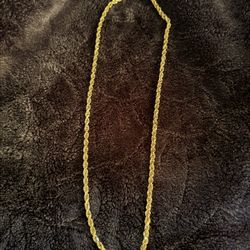 14kt Rope Chain 26” 45grams Solid Gold